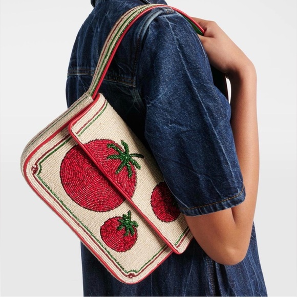 STAUD Tomato Beaded Shoulder Bag - Picture 3 of 17